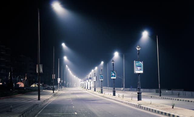 Smart street lighting